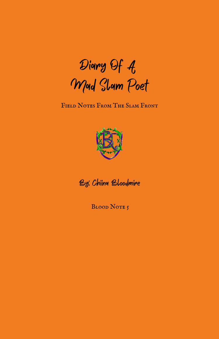 Diary of a Mad Slam Poet